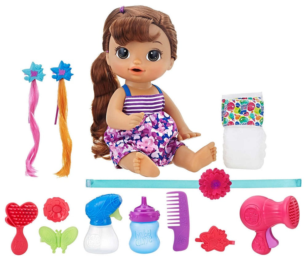 baby alive brown hair cute hairstyles