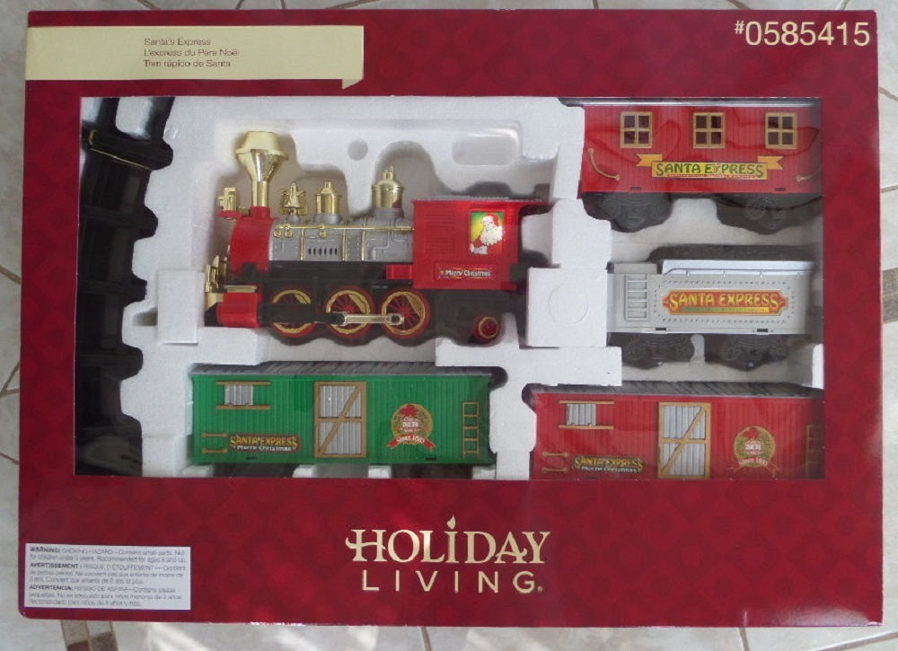 holiday living santa express train