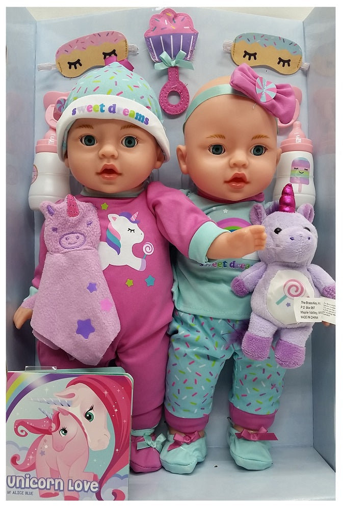 celebrating twins dolls