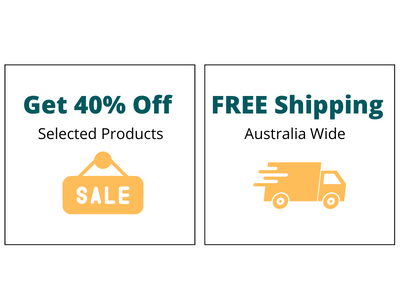 40% off and free shipping