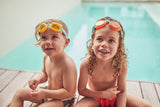Cute goggles make swim time fun for young children