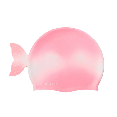 Sunnylife Shaped Swimming Cap Ocean Treasure Rose Ombre S3VCAPOT $24.95