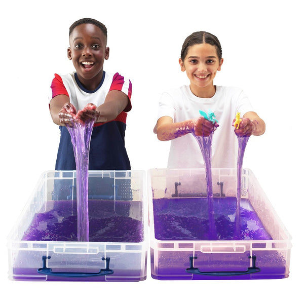 Zimpli Kids Purple Glitter Bath Slime Baff - 1 Use, 150g