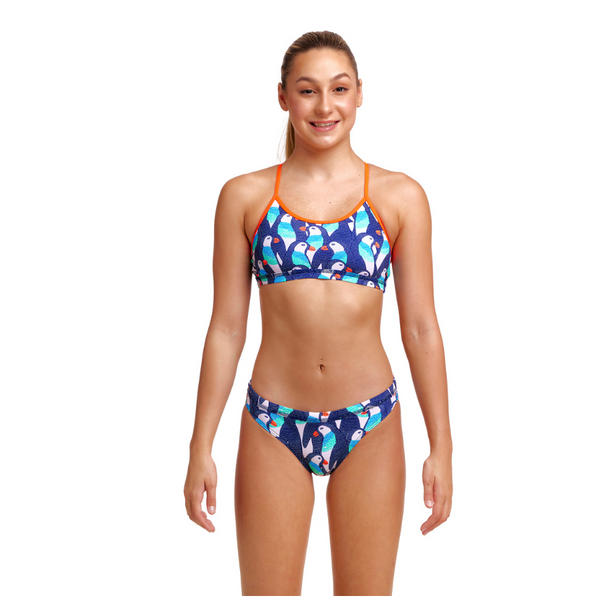 Classic Girls' Racerback Swimsuits for School– Ocean Paradise