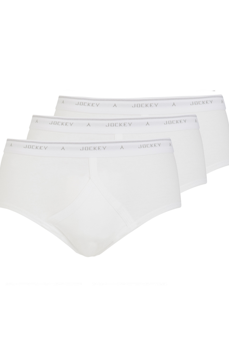 Jockey® Classic Cotton Rib Y-Front® Brief 3 Pack | JOCKEY UK