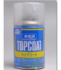 GNZ-B502: B502 Mr. Top Coat Semi-Gloss Spray - RUI YONG HOBBY