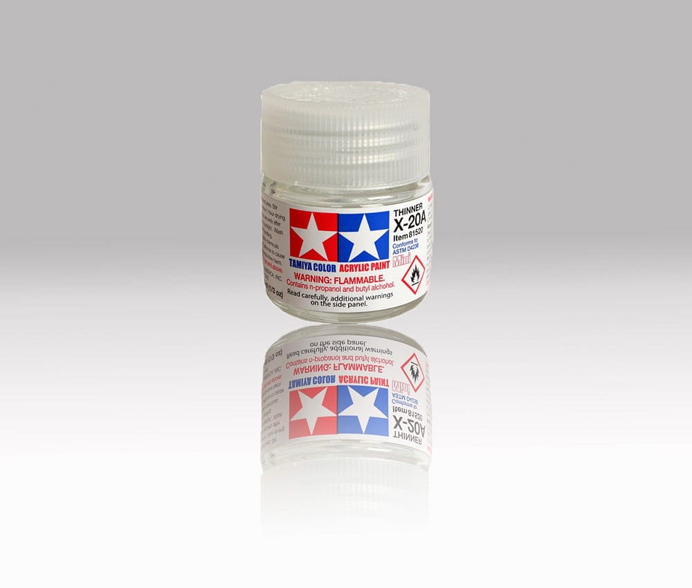 Tamiya - Acrylic Mini X20A Thinner - 81520