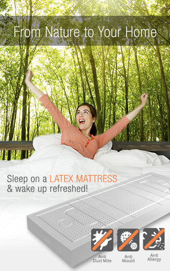 Latex mattress is mould resistant