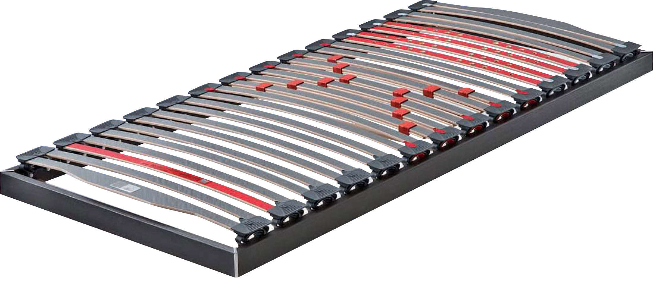 slatted bed base for latex mattress