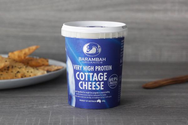 Barambah Organics High Protein Cottage Cheese 500g Little Farms