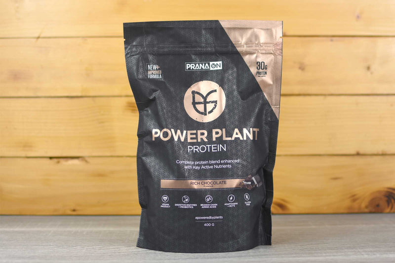 PranaOn Rich Chocolate Power Plant Protein Powder 400g at Little Farms ...