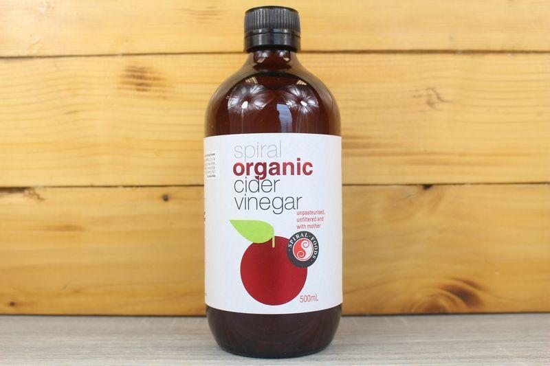 Spiral Organic Apple Cider Vinegar 500ml Little Farms