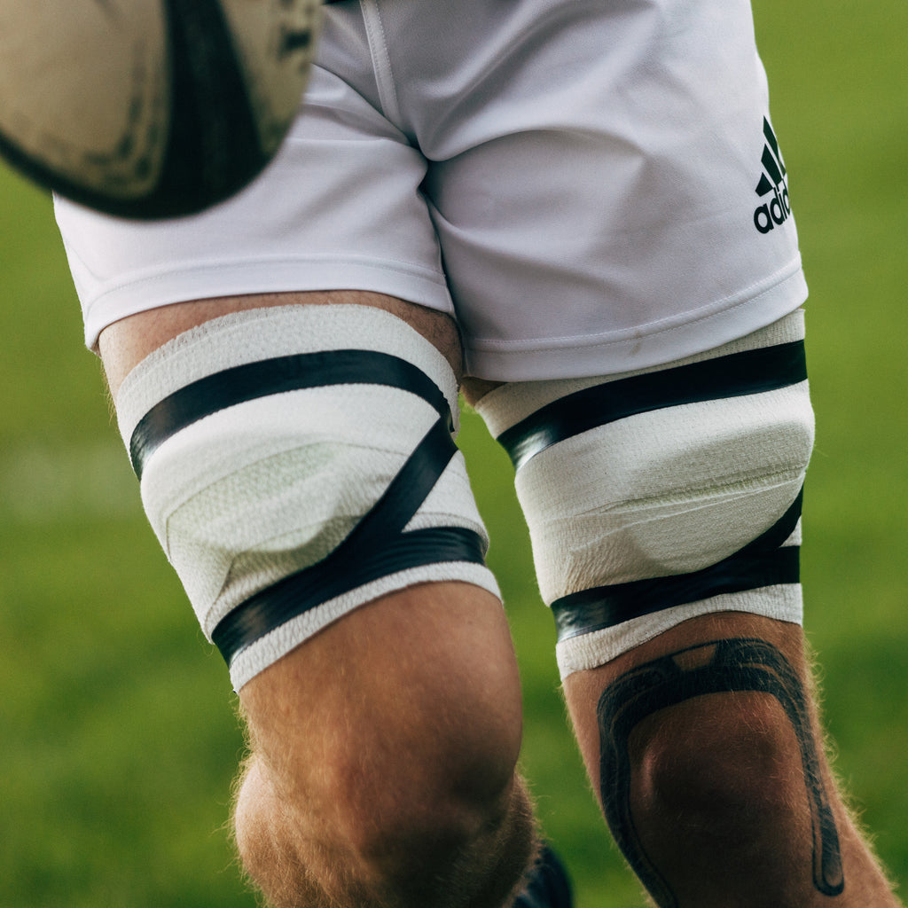 Rugby Lifting Blocks Taped on with EAB tape