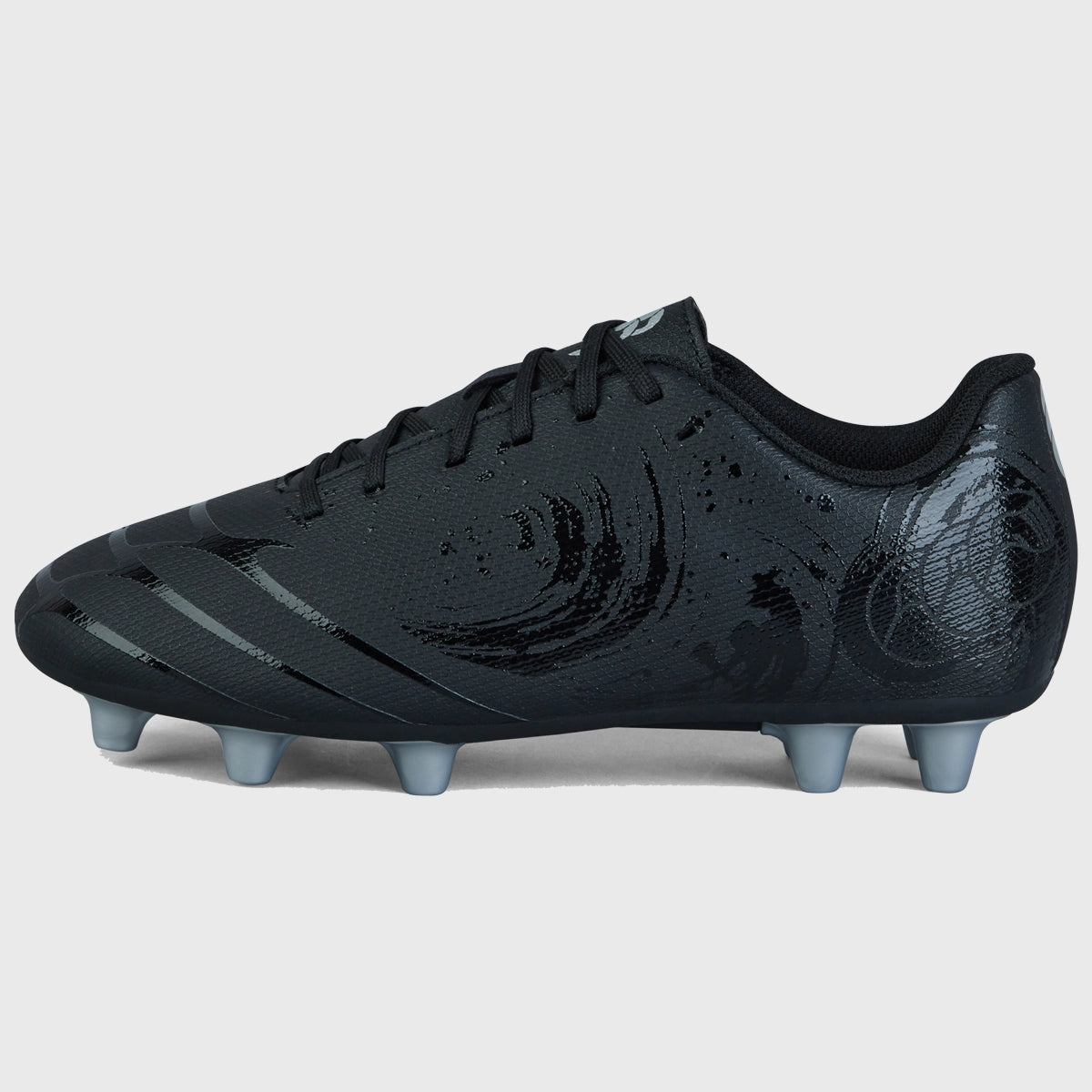 Canterbury Phoenix Genesis Team FG Junior Rugby Boots Black/Silver