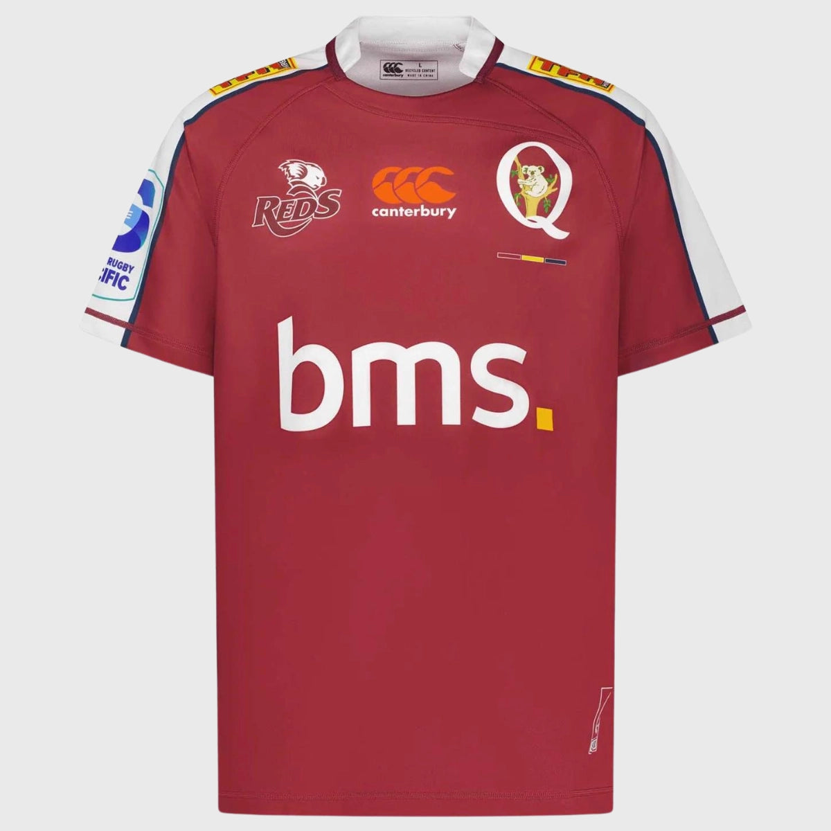 Canterbury Queensland Reds Kid's Home Replica Rugby Jersey 2024