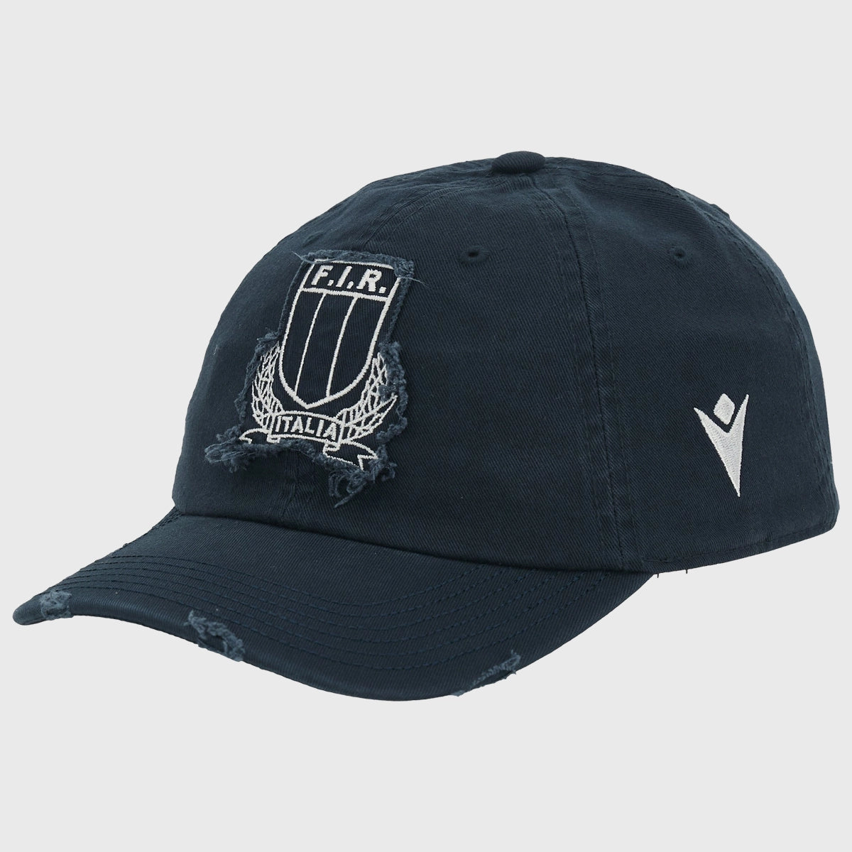 Macron Italy Rugby Adjustable Cap Navy 2023/24