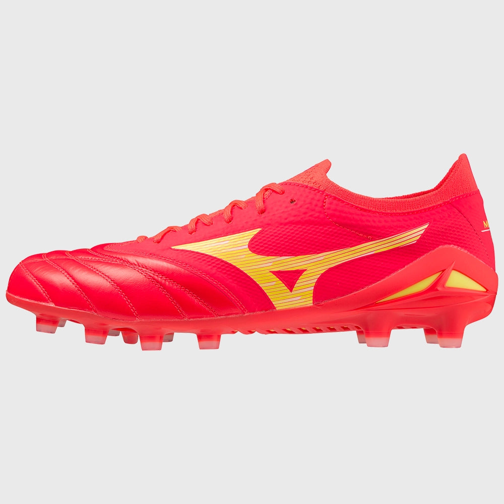 Mizuno Morelia Neo IV Beta Elite MD Rugby Boots Fiery Coral