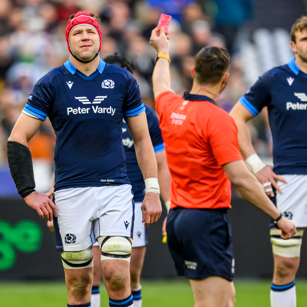 Rugby Player Red Card