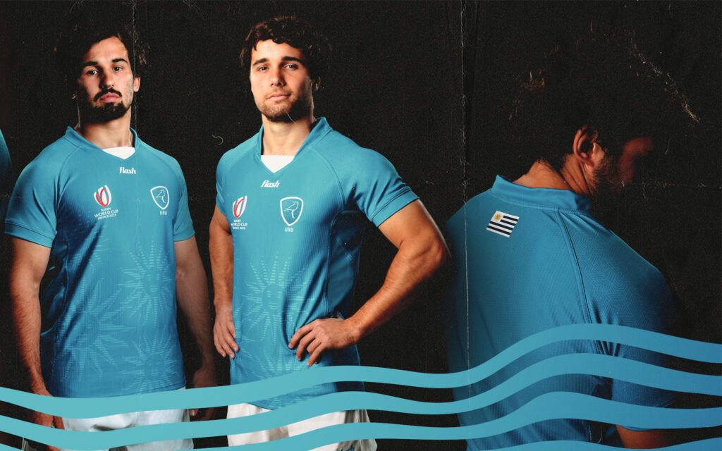 Uruguay Home Rugby World Cup Shirt 2023