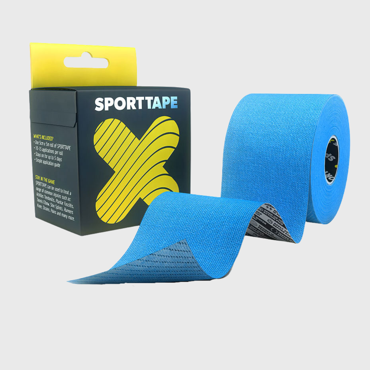 SportTape Kinesiology Tape 5m Roll Blue