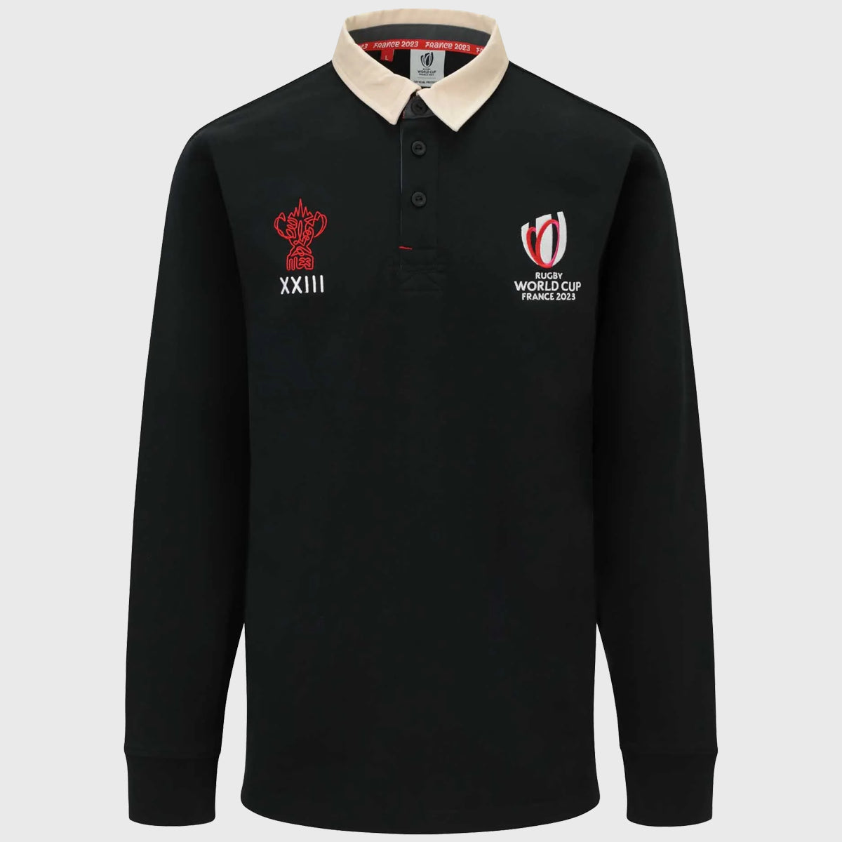 Official Rugby World Cup 2023 Men's 20 Unions Patch Rugby Jersey