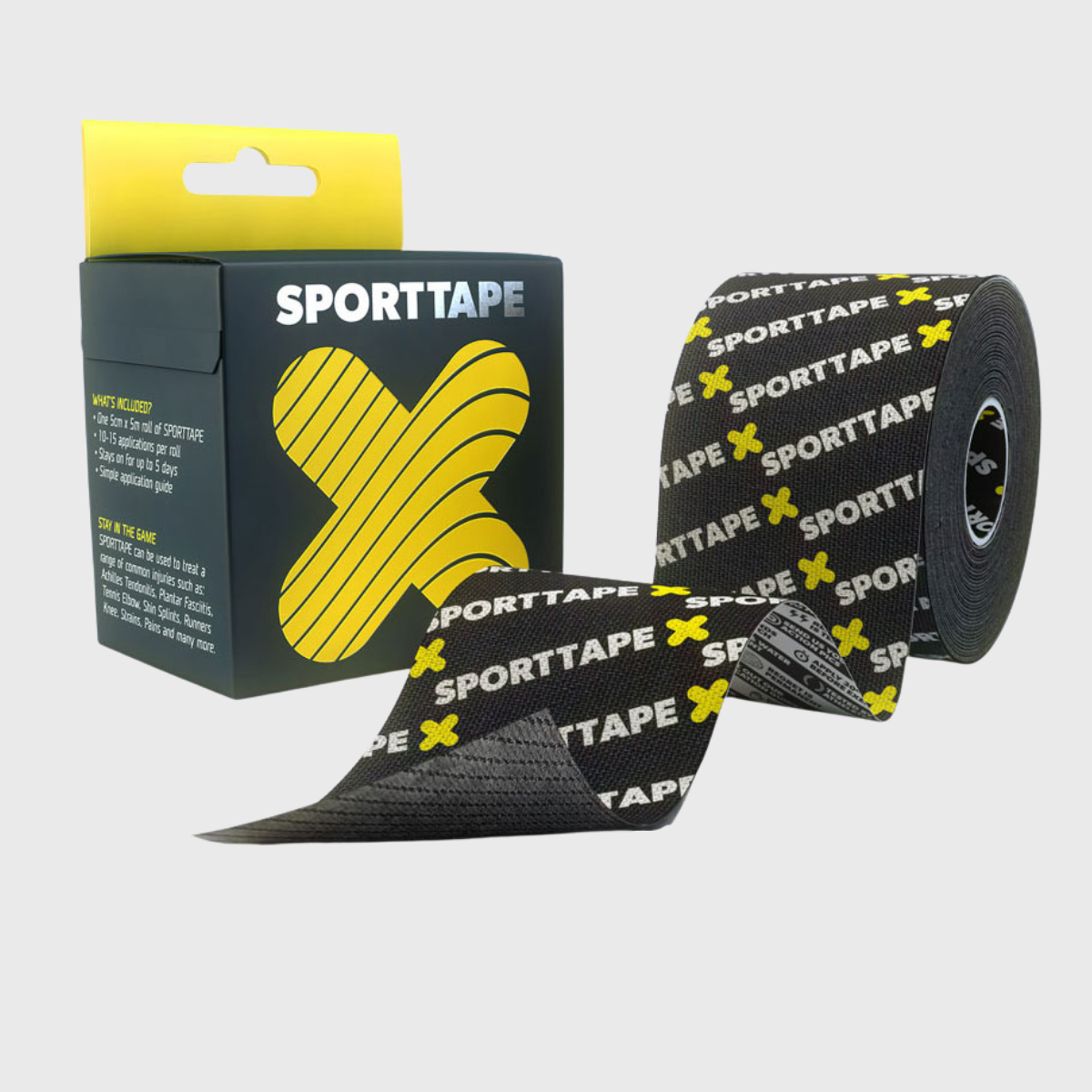 SportTape Kinesiology Tape 5m Roll Branded