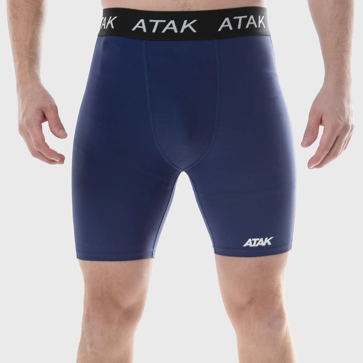 Atak Sports Kid's Compression Shorts Navy