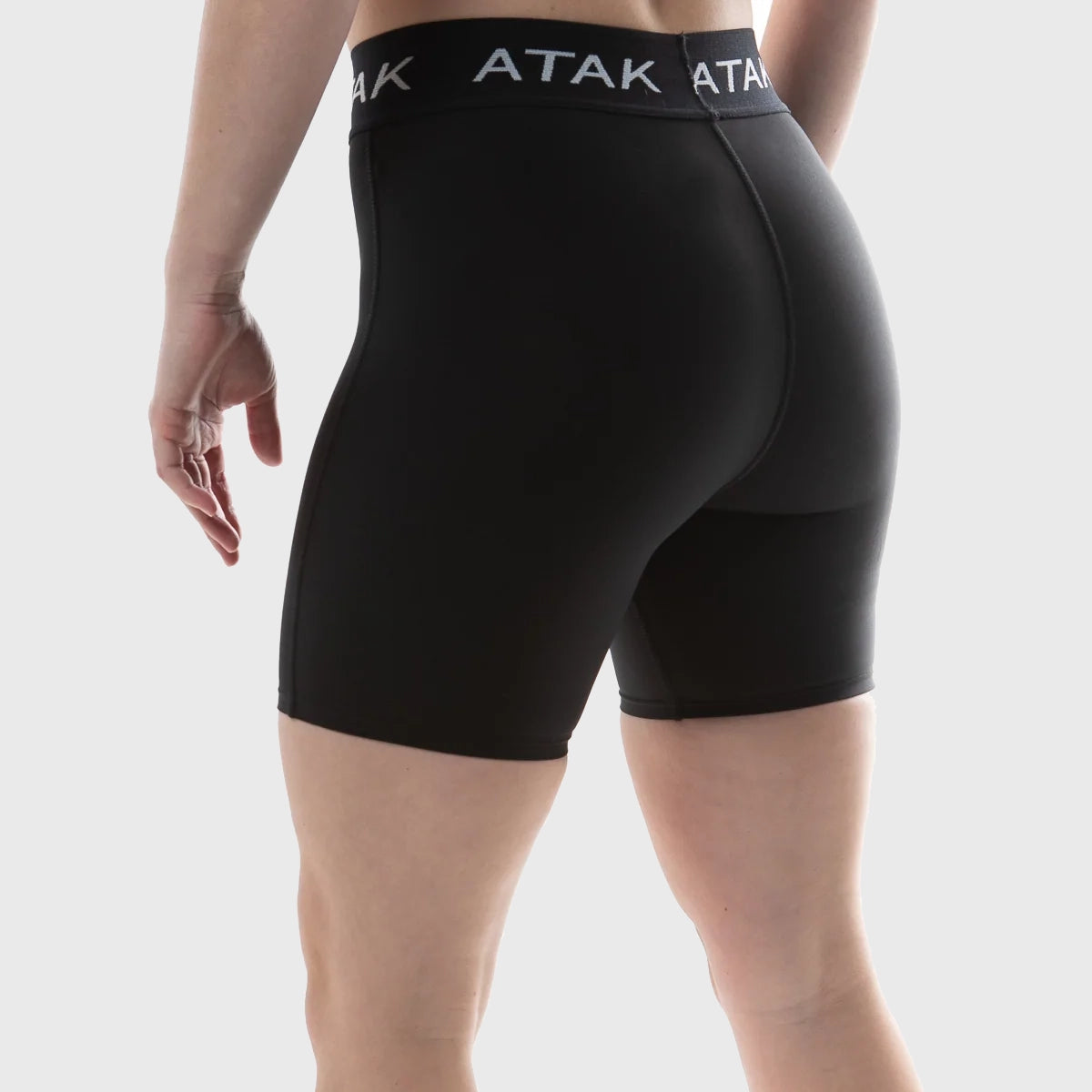 Atak Sports Women's Compression Shorts Black