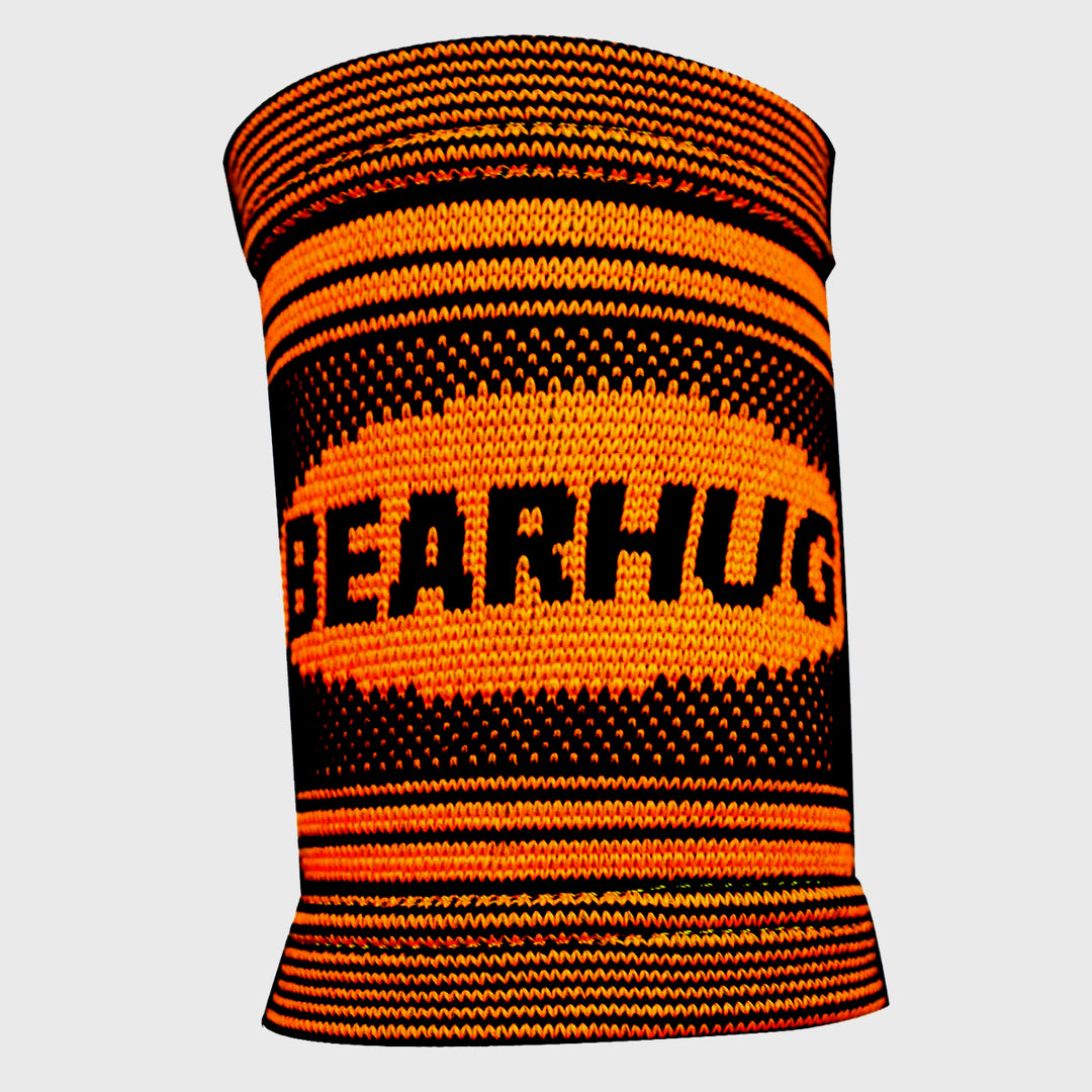 Bearhug Bamboo Calf Sports Support Orange & Black