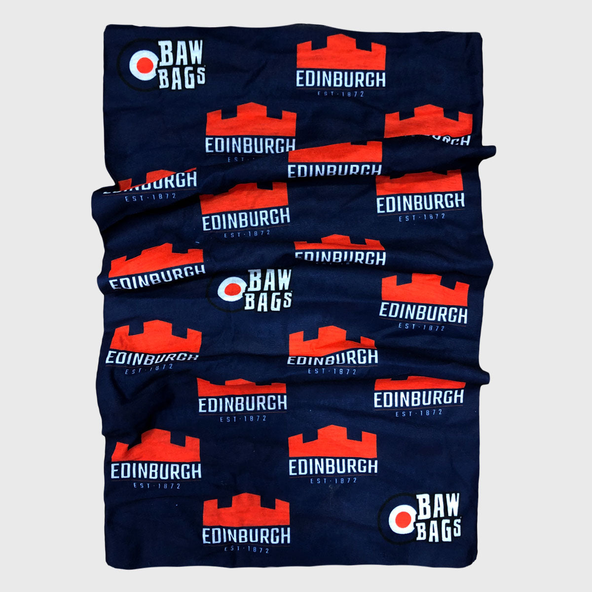 Bawbags Edinburgh Rugby Multi-Sleeve Snood Navy/Orange