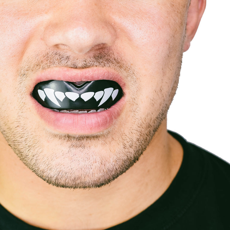 Safejawz Fangz Black Mouthguard