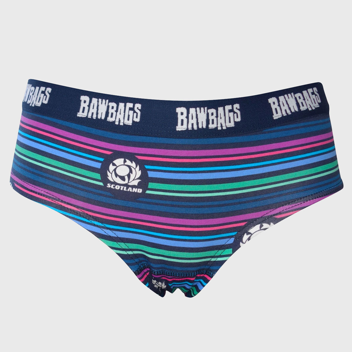 Bawbags Scotland Rugby Women's Lines Briefs