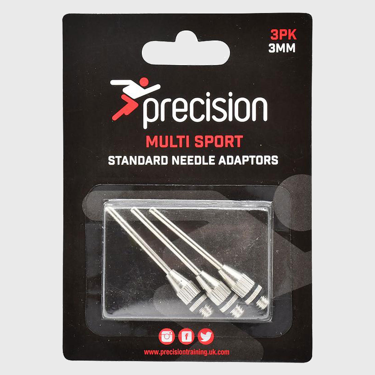 Precision Training Multisport Standard Needle Adaptors 3 Pack