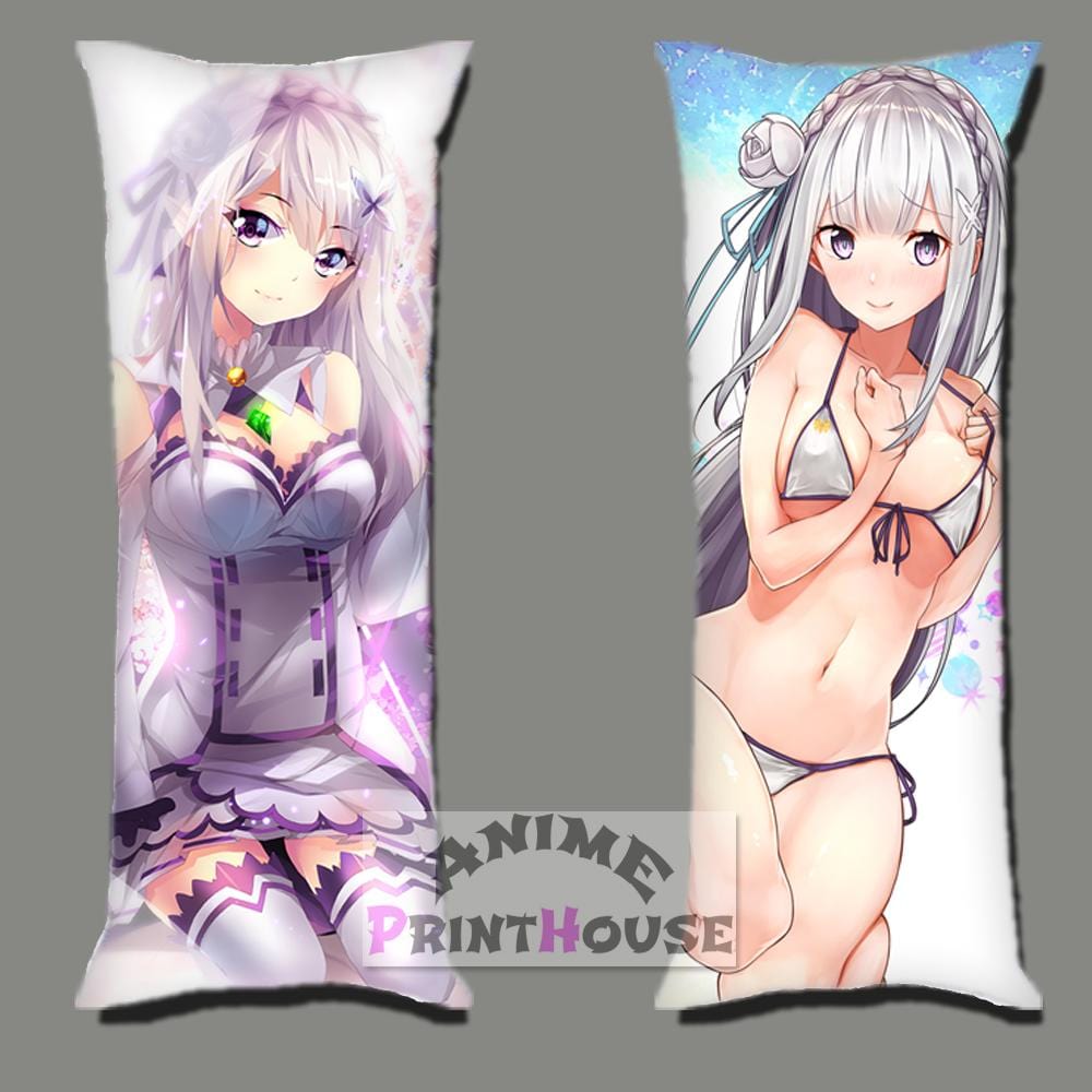 Anime Re Zero Body Pillow Emilia Dakimakura 50 Designs Anime Print House 0542