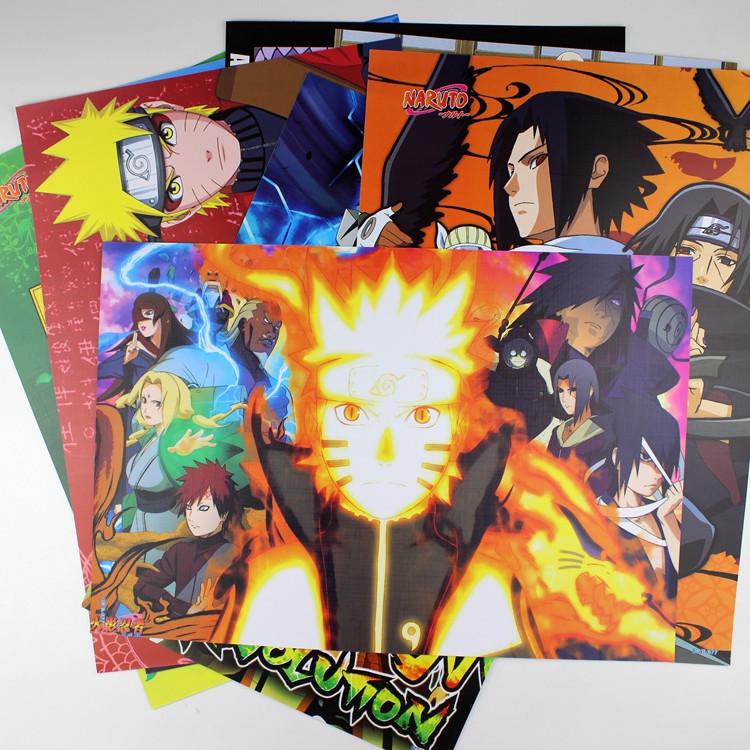 Conditional Free Gift | Naruto Posters | 8 Pieces! – Anime Print House