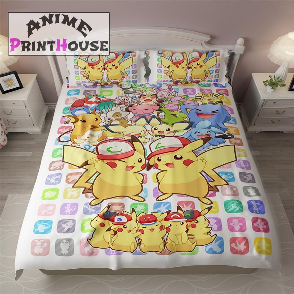 pokemon full bedding set