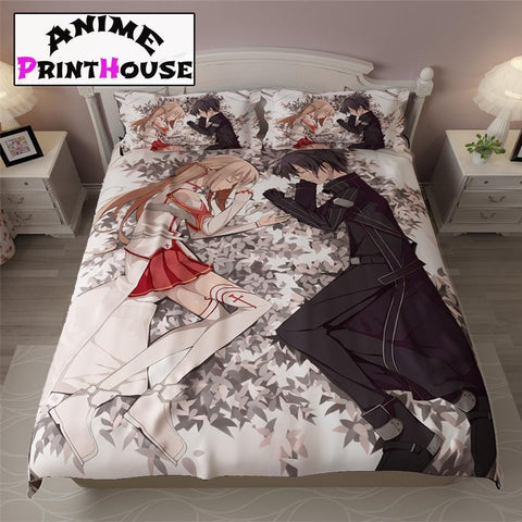 Anime Bed Sets High Quality Printed Anime Print House