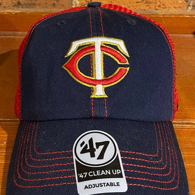 Men's '47 Brand Minnesota Twins Cooperstown Collection Contra Hitch Snapback  Adjustable Cap