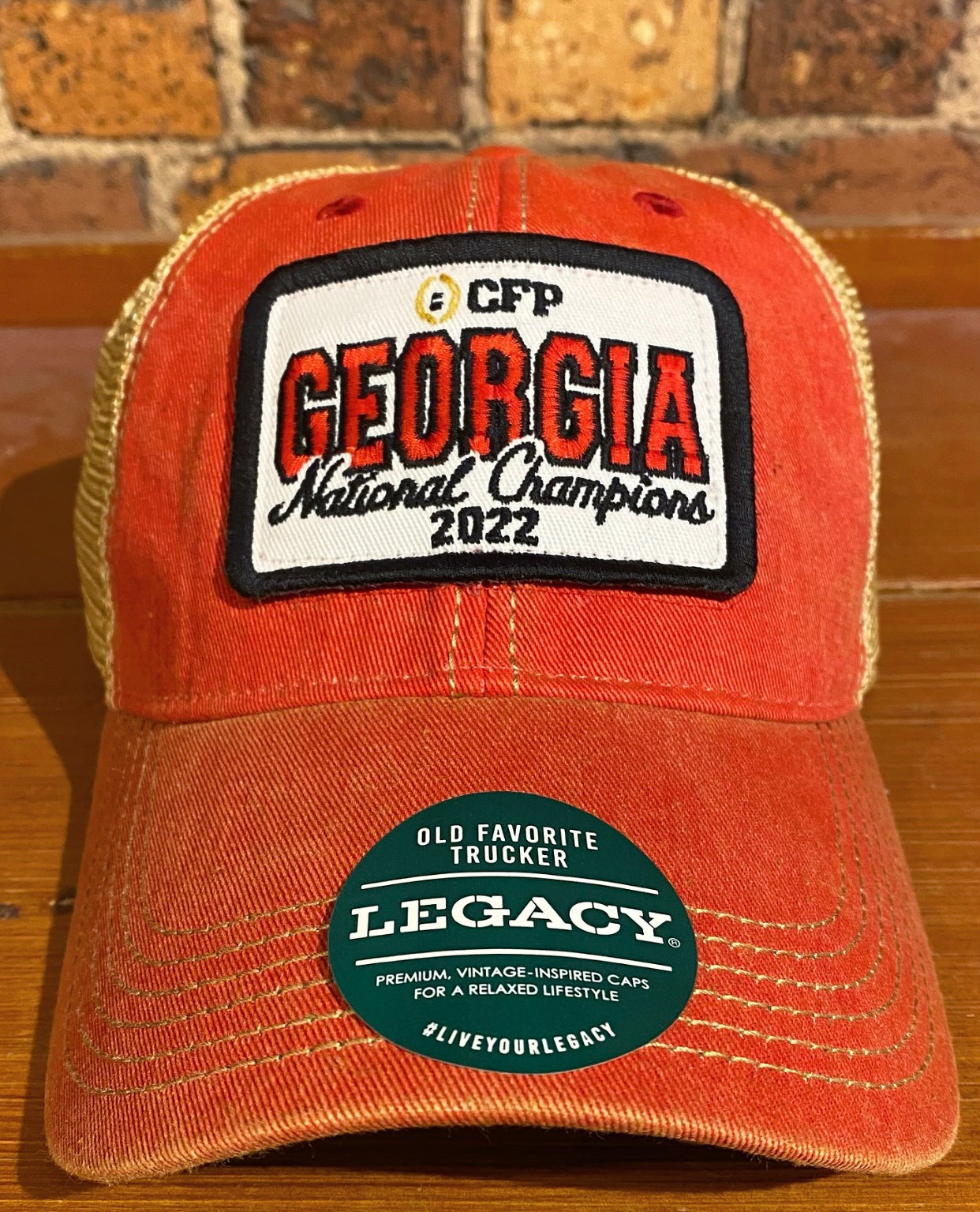 2022 National Championship Hat Legacy The Vault