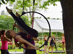 Aerial hoop kamp workshop Breda eo brabant Nederland