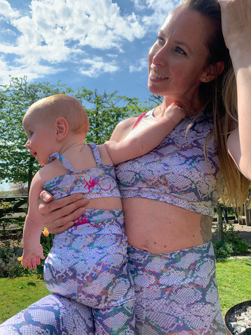 matching outfits mother-child polewear and yogaclothing