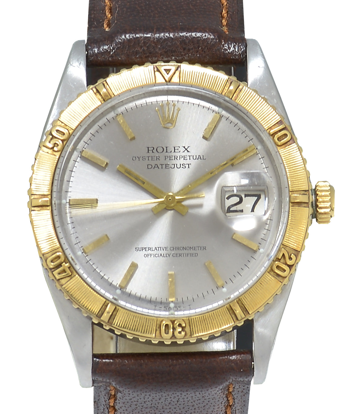 rolex datejust bi metal