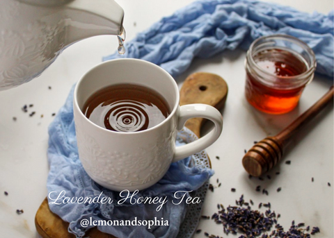 Lavender Honey Tea - Lemon and Sophia