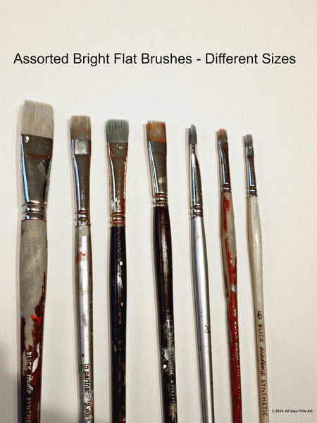 10 Paint Brushes You NEED For Acrylic and Oil Painting – Chuck Black Art