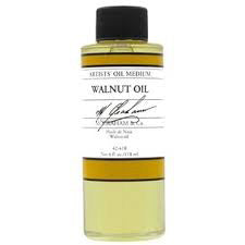 Walnut Oil, siccativated Mediums, Binders & Glues