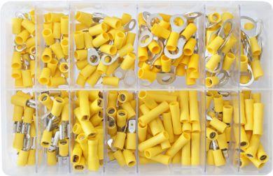 yellow electrical terminals