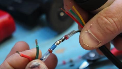 solder heat shrink connectors