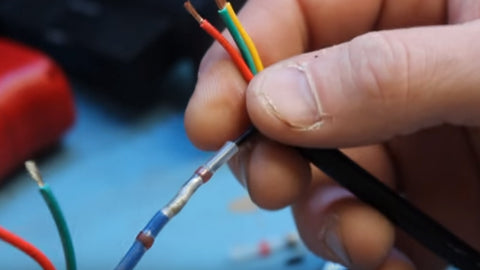 solder heat shrink connector