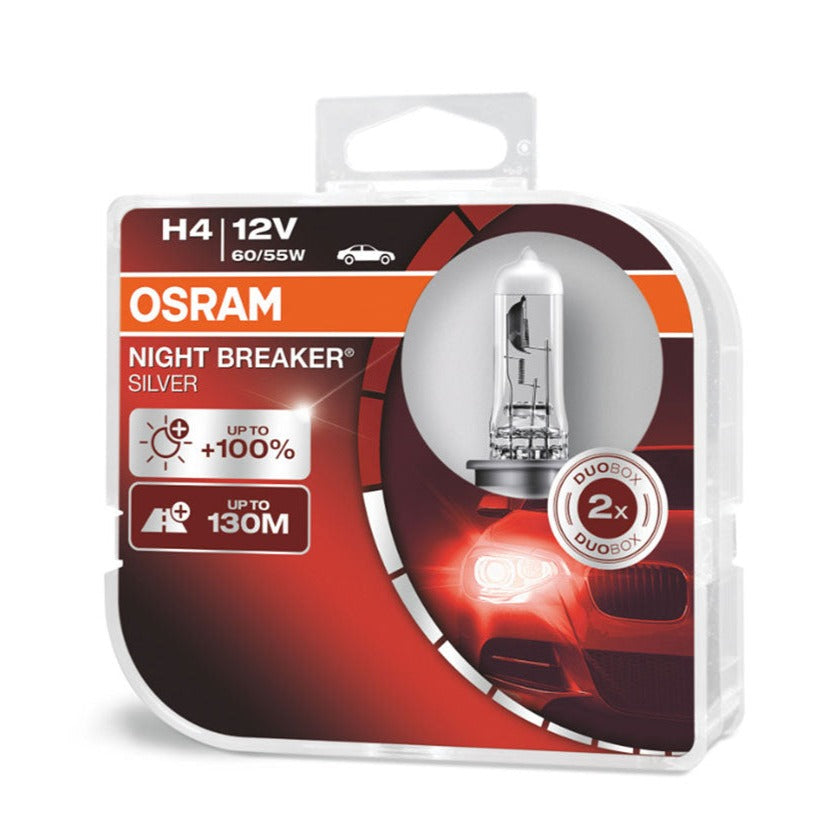 2 Ampoules OSRAM H7 Night Breaker® 200 - Auto5