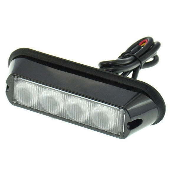 4x LED car front flash lamp flash light warning light truck strobe lights